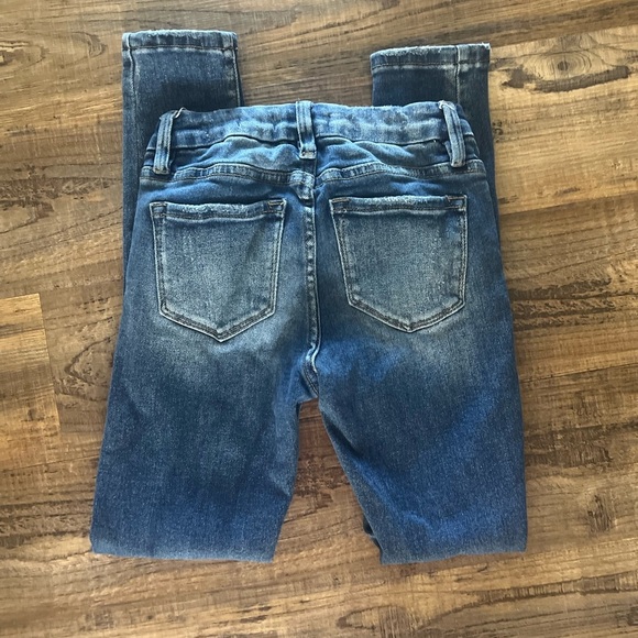 KanCan Blue Distressed Skinny Jeans - Picture 3 of 3